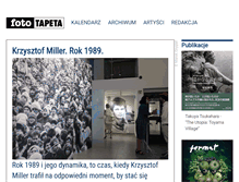 Tablet Screenshot of fototapeta.art.pl